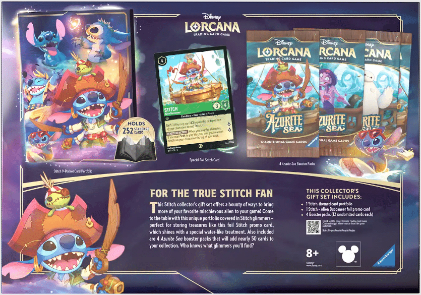 Disney Lorcana: Azurite Sea - Stitch Collector's Gift Set - English