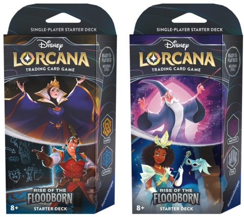 Disney Lorcana TCG – Rise of the Floodborn Starter Deck (Engels) – The Queen & Gaston