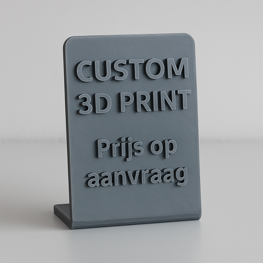 Custom 3D Resin Print – Op aanvraag gemaakt