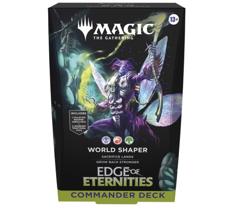 Magic the Gathering – Edge of Eternities Commander Deck Set (World Shaper & Counter Intelligence)