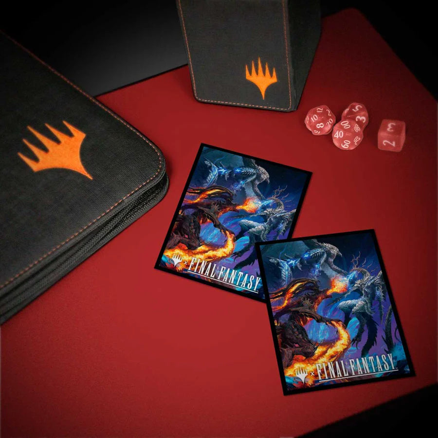 Magic: The Gathering®—FINAL FANTASY™ Bahamut & Ifrit Deck Protector Sleeves (100 stuks)