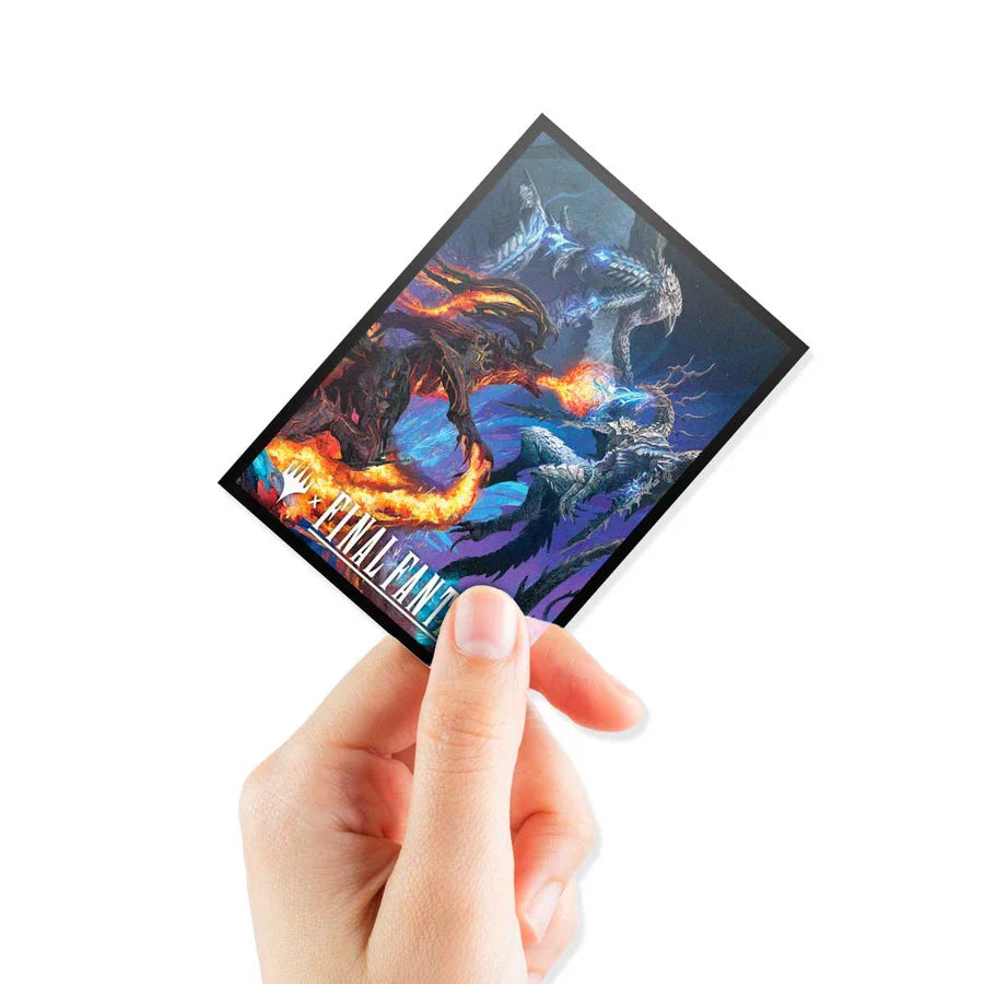 Magic: The Gathering®—FINAL FANTASY™ Bahamut & Ifrit Deck Protector Sleeves (100 stuks)