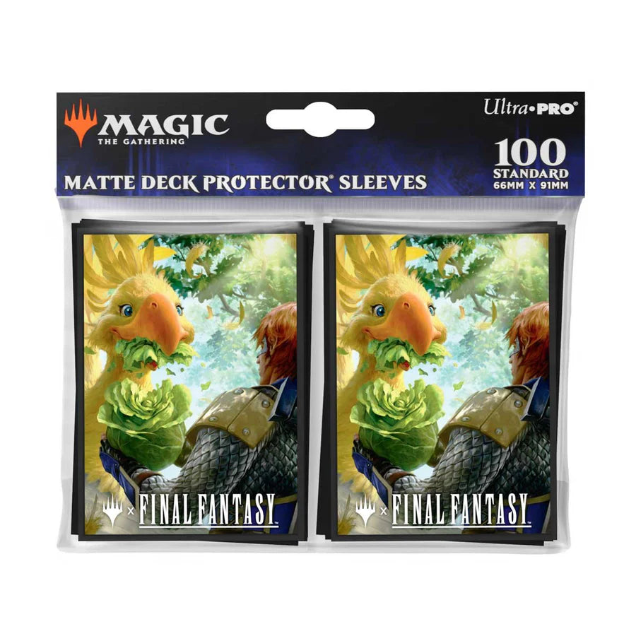 Magic: The Gathering®—FINAL FANTASY™ Gysahl Greens Deck Protector Sleeves (100 stuks)