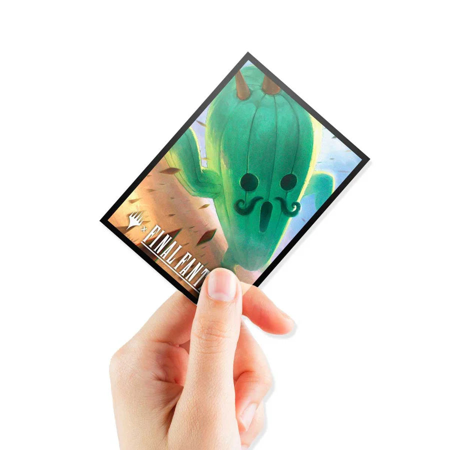Magic: The Gathering®—FINAL FANTASY™ Jumbo Cactuar Deck Protector Sleeves (100 stuks)