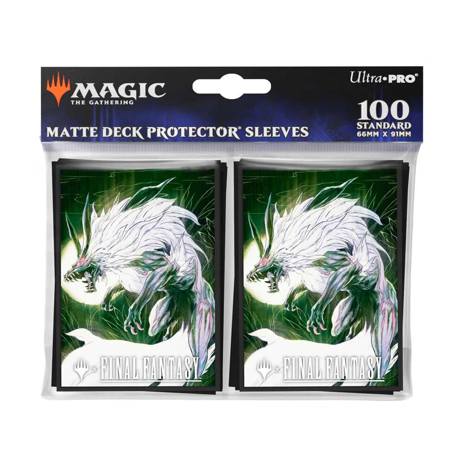 Magic: The Gathering®—FINAL FANTASY™ Summon: Fenrir Deck Protector Sleeves (100 stuks