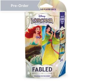 Disney Lorcana TCG – Fabled Starter Deck (Engels) – Ariel & Mulan