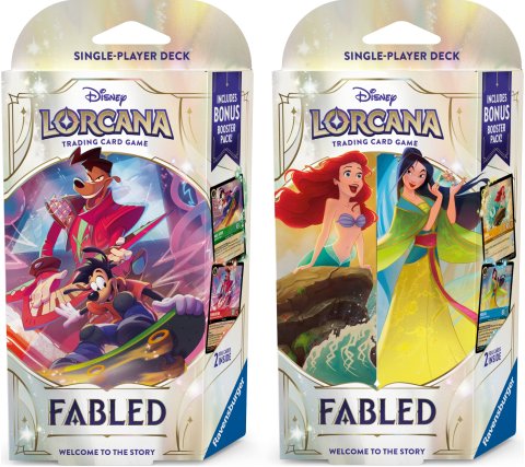 Disney Lorcana TCG – Fabled Starter Deck (Engels) – Ariel & Mulan