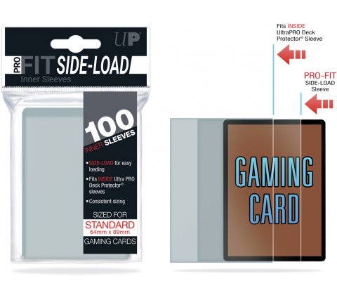 Ultra PRO – PRO-Fit Side-Loading Sleeves (100 stuks)