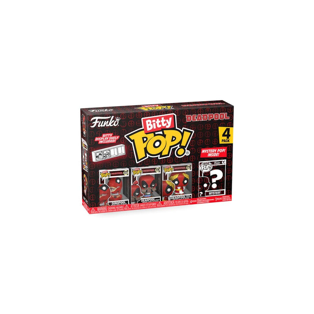 Deadpool – Bitty POP! 4-Pack: Dinopool (2,5 cm)