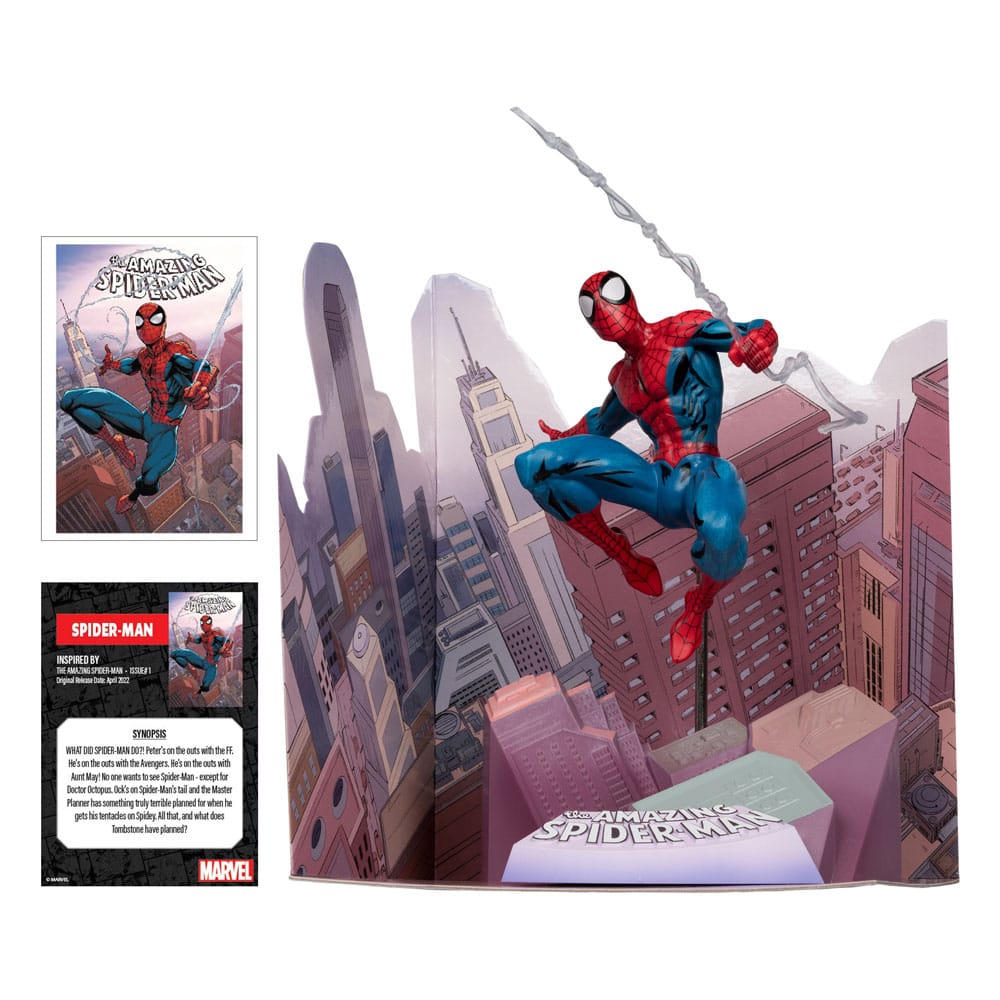 Marvel PVC Statue – Spider-Man (The Amazing Spider-Man #1) | 1:10 Scale – 17 cm