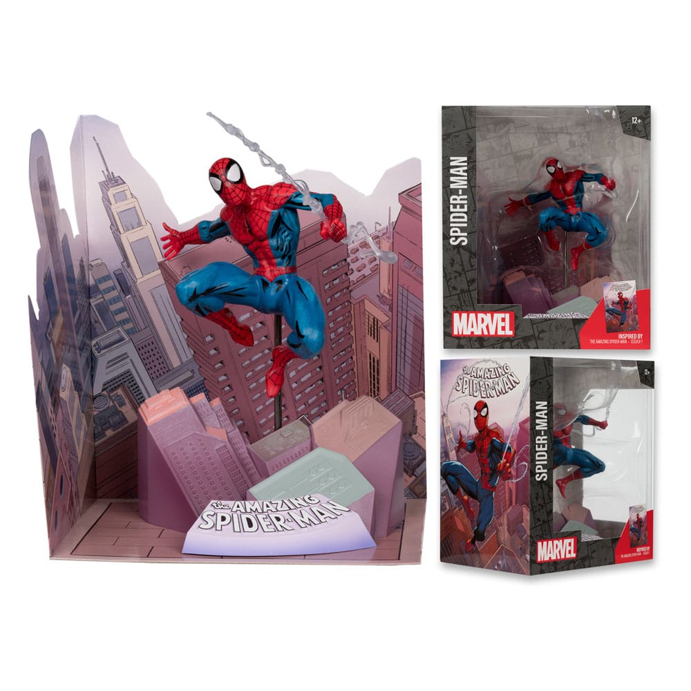 Marvel PVC Statue – Spider-Man (The Amazing Spider-Man #1) | 1:10 Scale – 17 cm