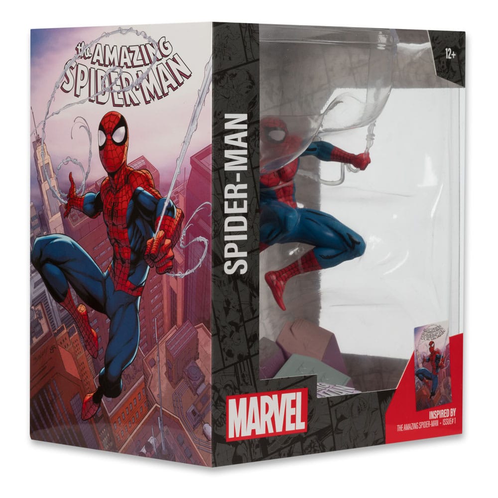 Marvel PVC Statue – Spider-Man (The Amazing Spider-Man #1) | 1:10 Scale – 17 cm