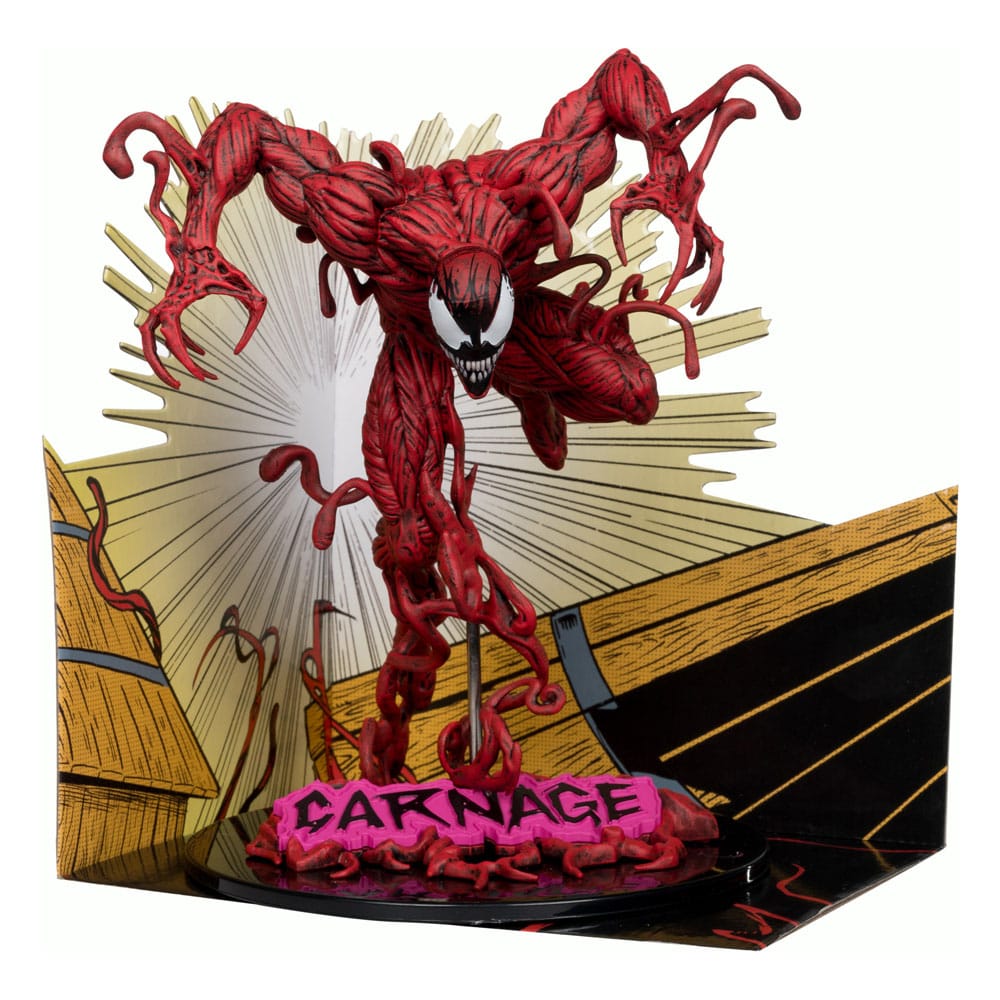 Marvel PVC Statue – Carnage (The Amazing Spider-Man #362) | 1:10 Scale – 18 cm