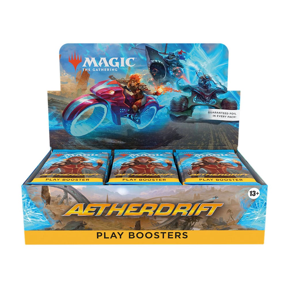 Magic: The Gathering – Aetherdrift Play Booster Display | 30 Boosters + Box Topper