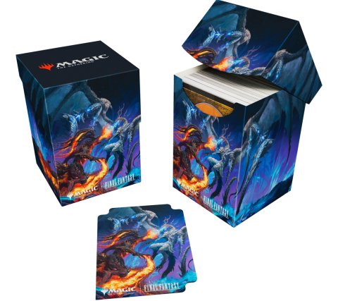 Ultra PRO – PRO 100+ Deckbox (Final Fantasy) – Ifrit vs. Bahamut