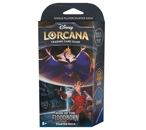 Disney Lorcana TCG – Rise of the Floodborn Starter Deck (Engels) – The Queen &amp; Gaston