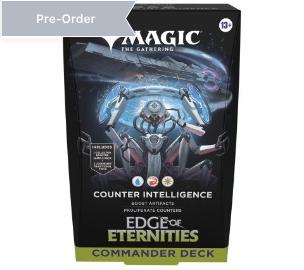 Magic the Gathering – Edge of Eternities Commander Deck: Counter Intelligence (Jeskai – Blauw/Rood/Wit)