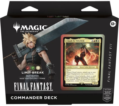 Magic: The Gathering – Final Fantasy Commander Deck: Limit Break (Cloud, Ex-SOLDIER)