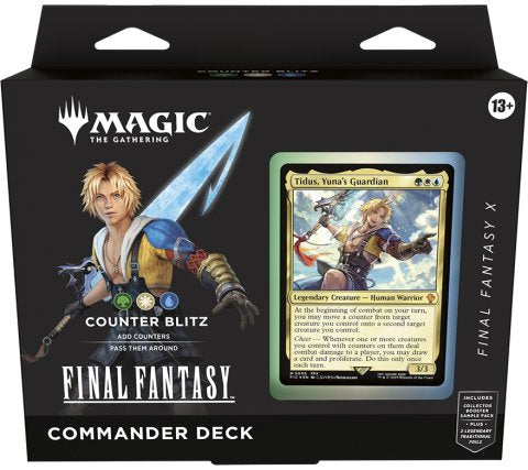 Magic: The Gathering – Final Fantasy Commander Deck: Counter Blitz (Tidus, Yuna’s Guardian)