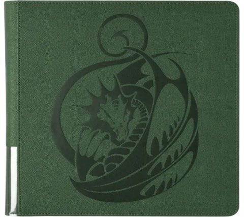 Dragon Shield Zipster XL Binder – Forest Green (24-Pocket Pages)