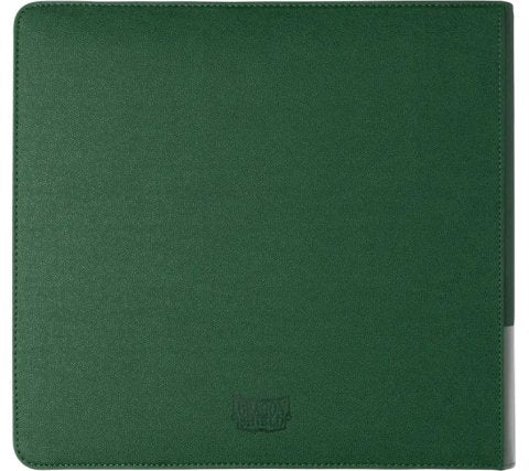 Dragon Shield Zipster XL Binder – Forest Green (24-Pocket Pages)