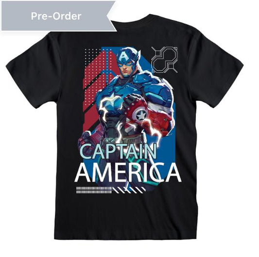 Marvel Rivals T-Shirt Captain America