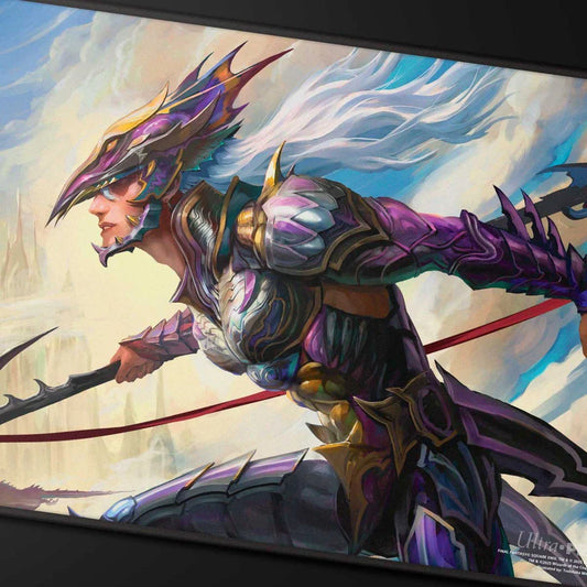 Magic: The Gathering®—FINAL FANTASY™ Kain, Traitorous Dragoon Black Stitched Playmat