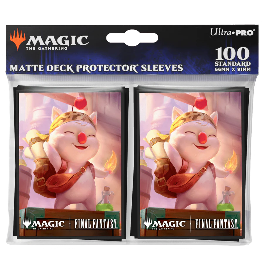 Magic: The Gathering®—FINAL FANTASY™ Stiltzkin, Moogle Merchant Deck Protector Sleeves (100 stuks)