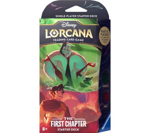 Disney Lorcana TCG – The First Chapter Starter Deck (Engels) – Cruella De Vil / Aladdin