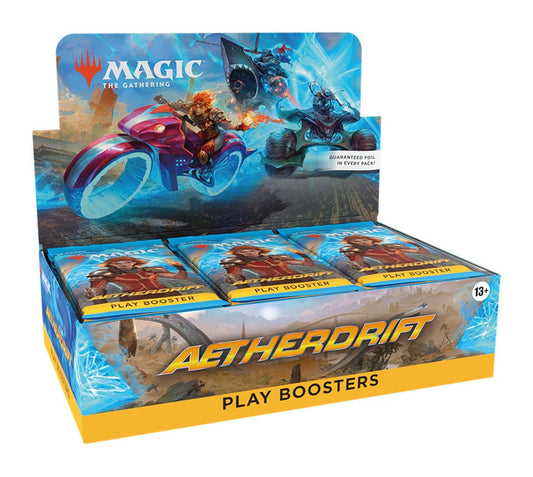 Magic: The Gathering – Aetherdrift Play Booster Display | 30 Boosters + Box Topper